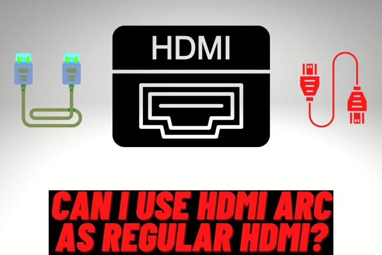can i use hdmi arc as regular hdmi