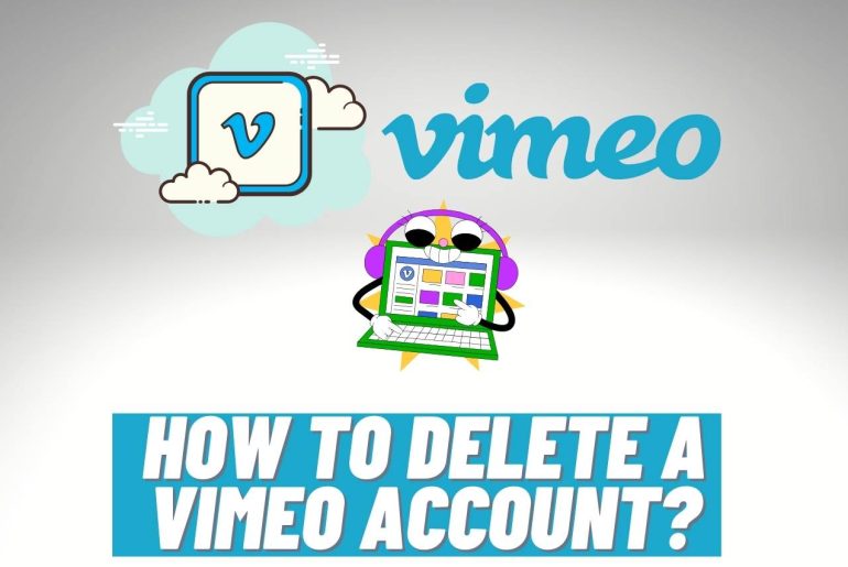 how to delete a vimeo account