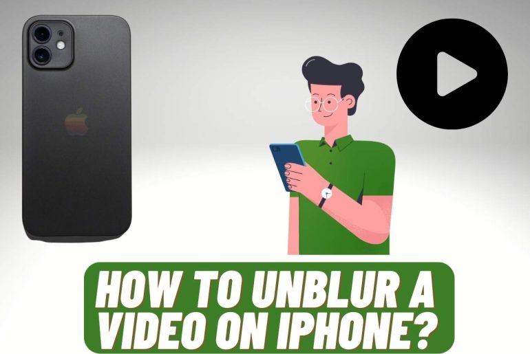 how to unblur a video on iphone