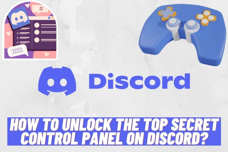 how to unlock the top secret control panel on discord