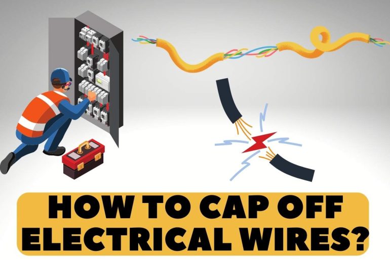 how to cap off electrical wires