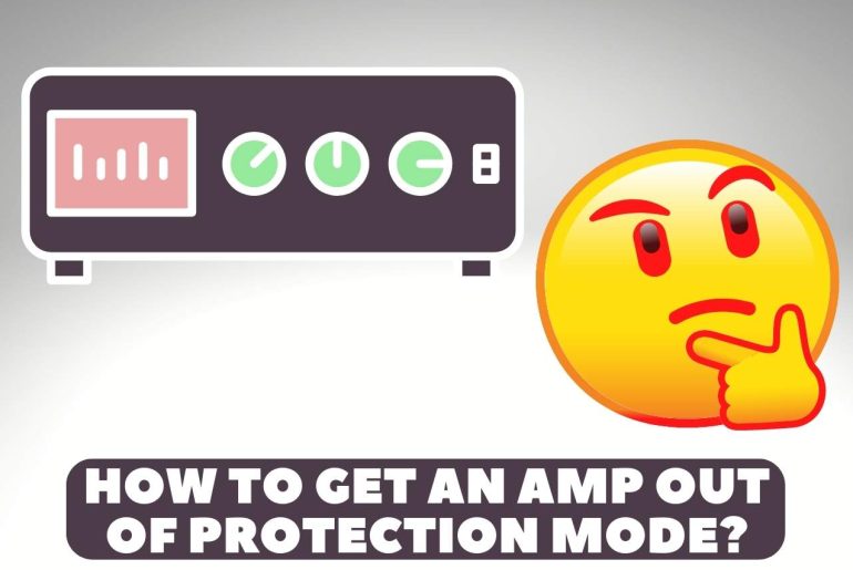 how to get an amp out of protection mode