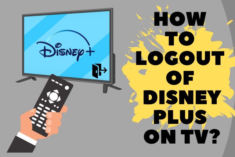 how to logout of disney plus on tv