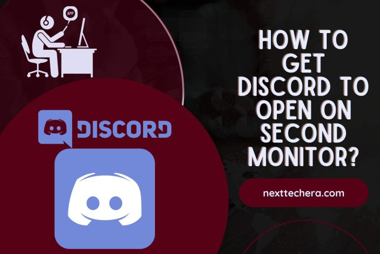 how to get discord to open on second monitor
